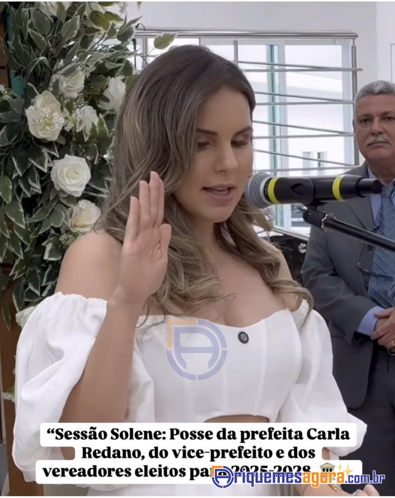 Carla Redano é empossada prefeita para o segundo mandato em Ariquemes