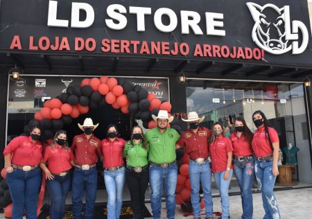 Reinauguração LD STORE “A LOJA DO SERTANEJO ARROJADO” Alameda Piquiá - 1715 – Setor 01 ao lado da Donna Donna