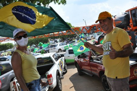 Carreata & Motociata dia 7 de setembro em homenagem ao Brasil e apoio ao Presidente - Ariquemes-RO