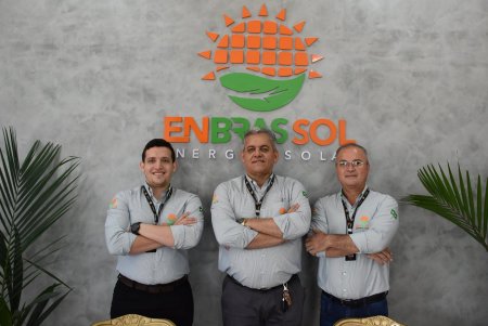 Inauguração da ENBRASSOL ENERGIA SOLAR em Ariquemes Rondônia na Av. Canaã