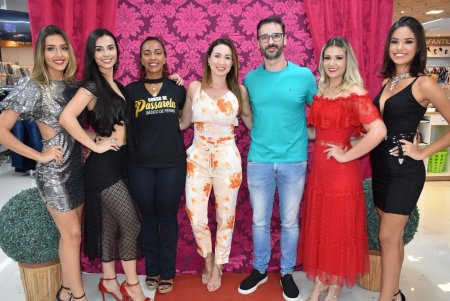Desfile de Modas com encerramento Curso de Passarela na Loja Americana Modas em Ariquemes
