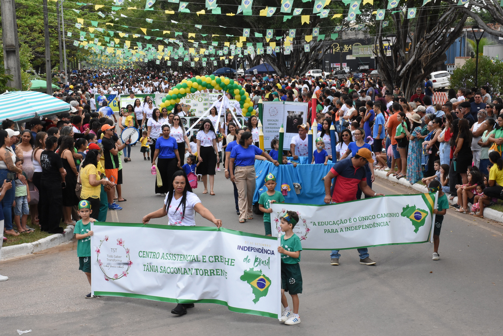 DESFILE 7 DE SETEMBRO EM ARIQUEMES 2025 – EDUCAÇÃO: Caminho para a Independência