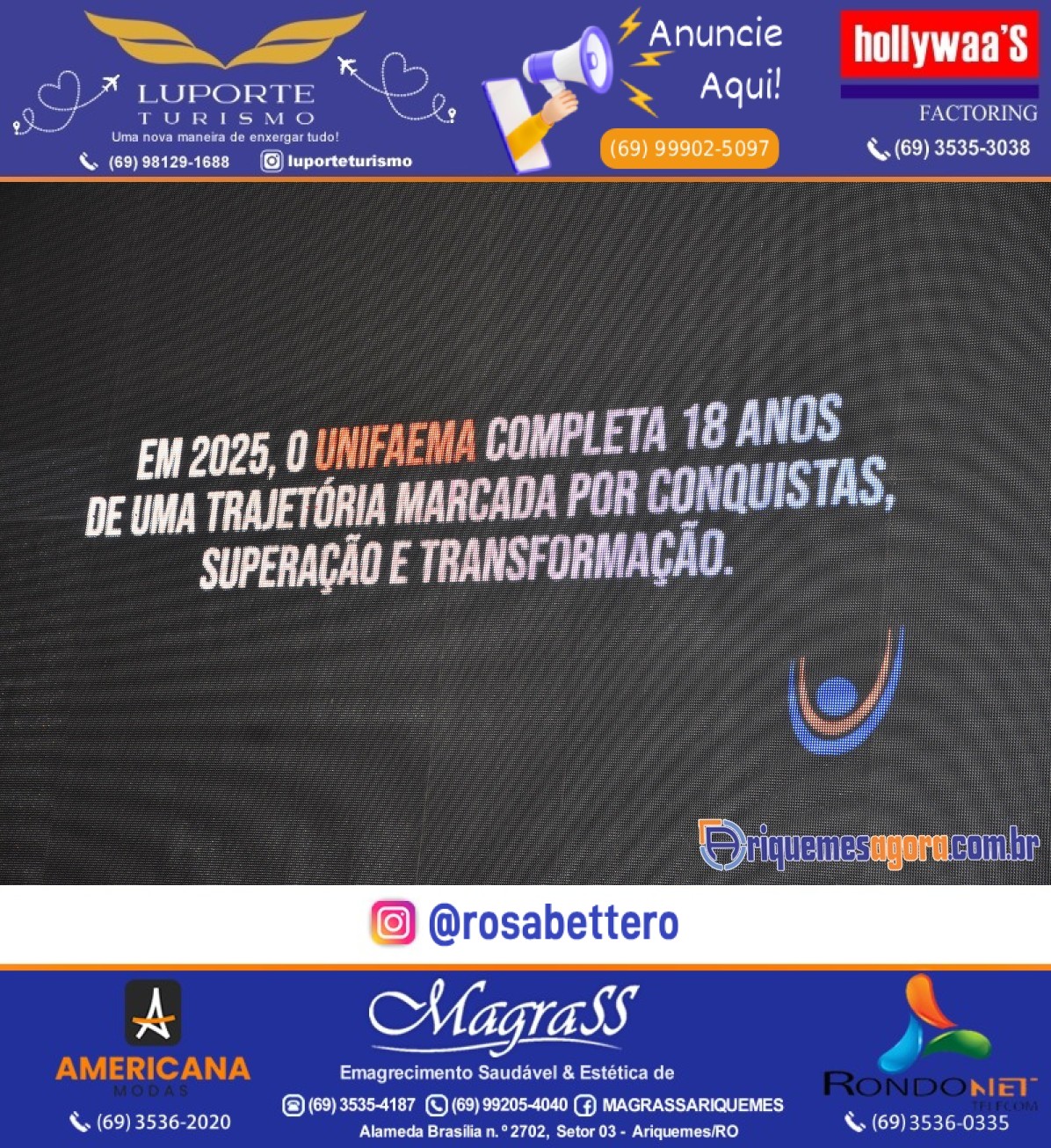 Foto da galerias