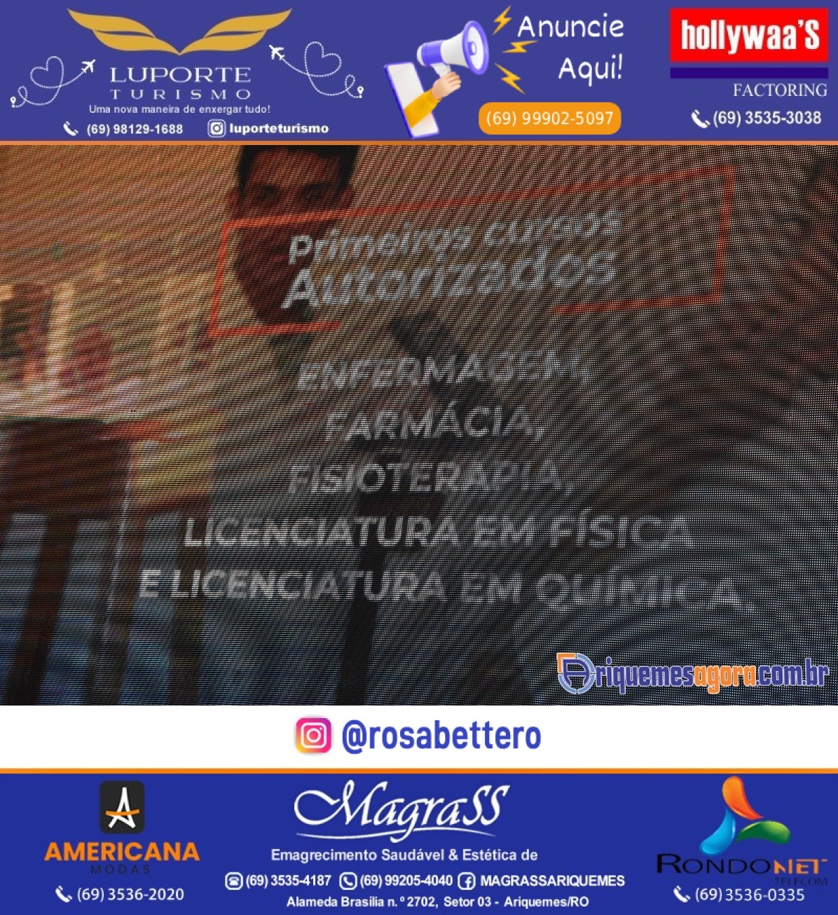 Foto da galerias