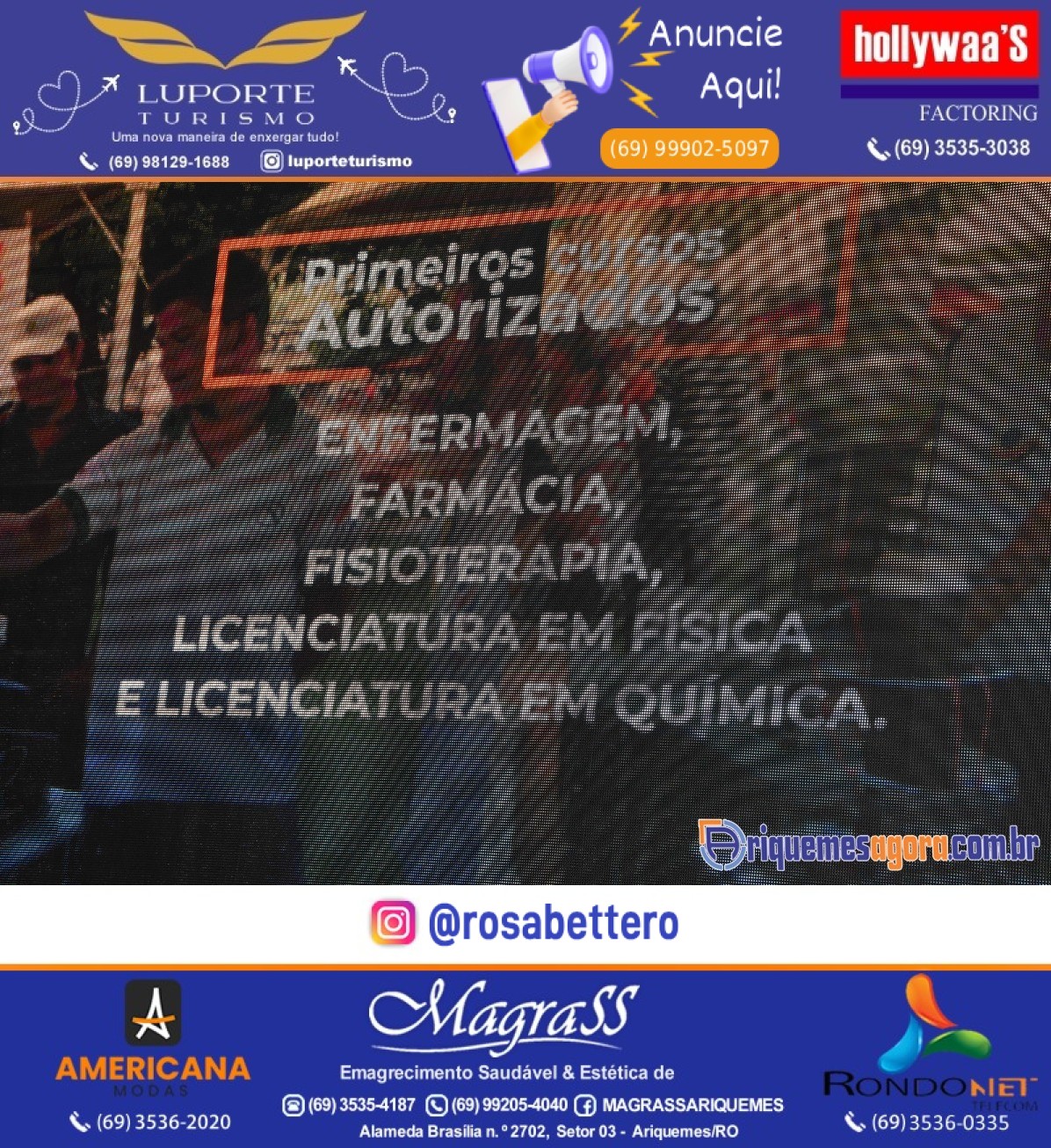 Foto da galerias