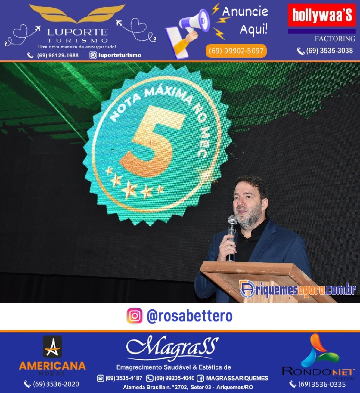 Foto da galerias