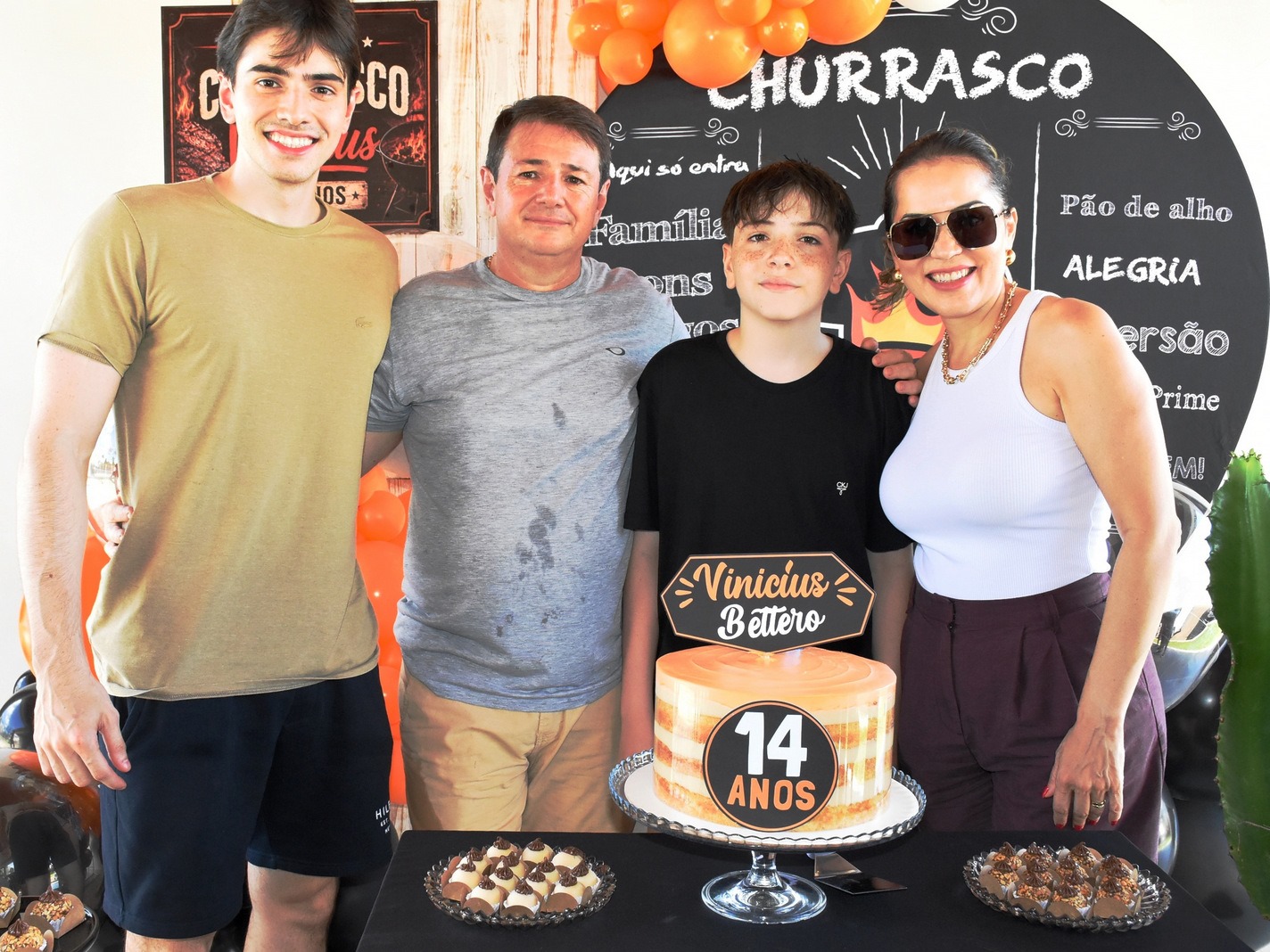 Aniversário 14 anos Vinícius Bettero 